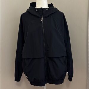 Old Navy Black Hooded Jacket